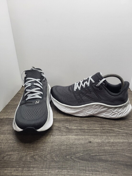 New Balance Shoes - New Balance Fresh Foam X More V4 Women's Running Shoes Grey White Sneakers 9.5 D